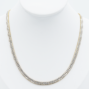 Gold Herringbone Reversible Chain