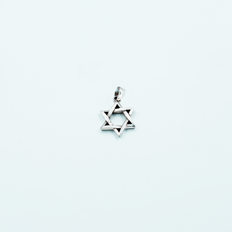 star of david chunky pend