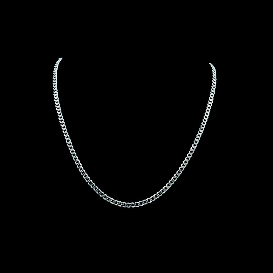 Mens Sterling Silver Curb Link Chain