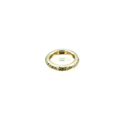 Mens 9ct Yellow Gold, Hand Engraved LOTR Ring