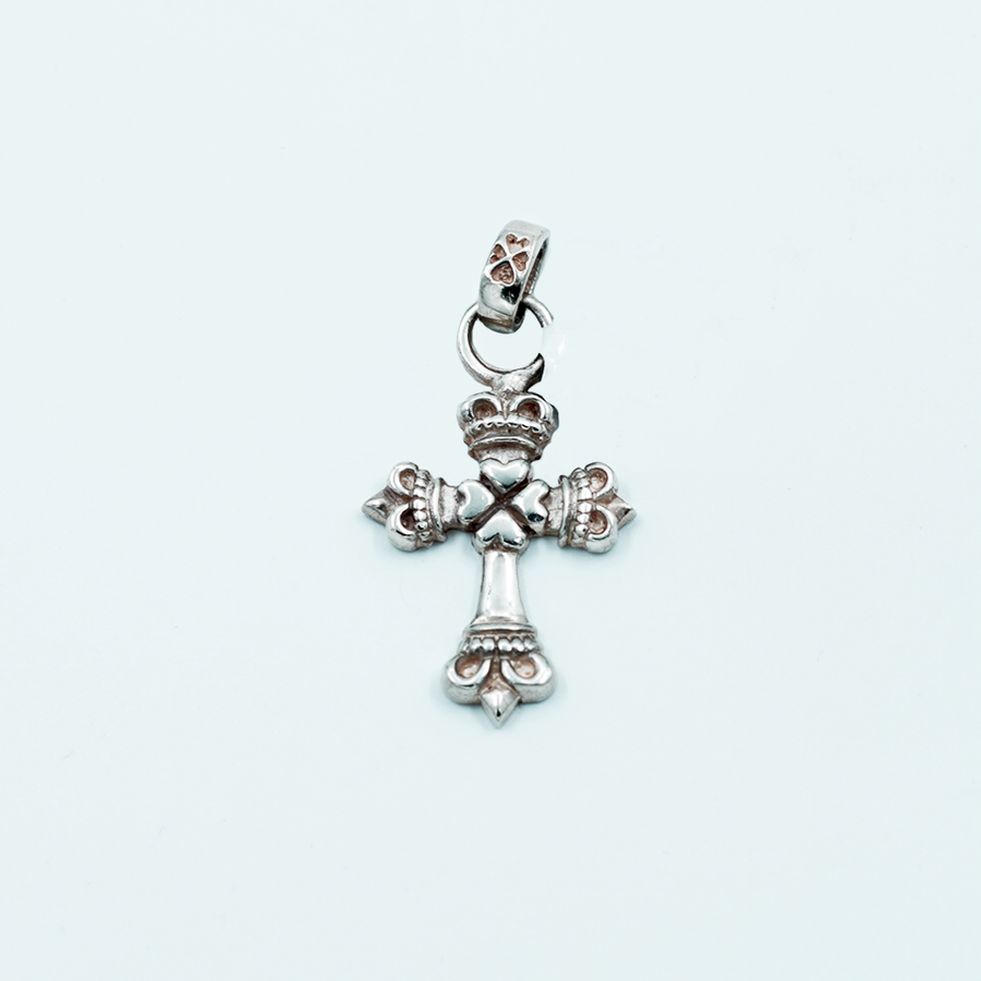 crown cross 6.4gm pend