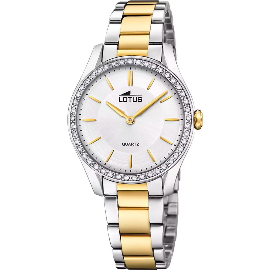 Lotus Women's Grey Silver Bliss Stainless Steel Watch