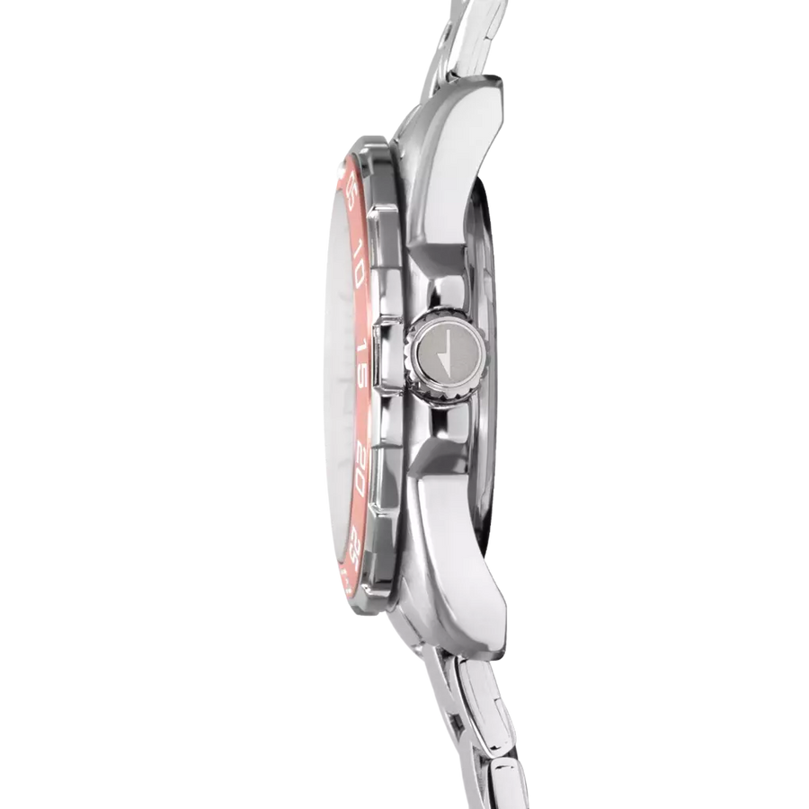 Lotus Women's Pink Divers Stainless Steel Watch