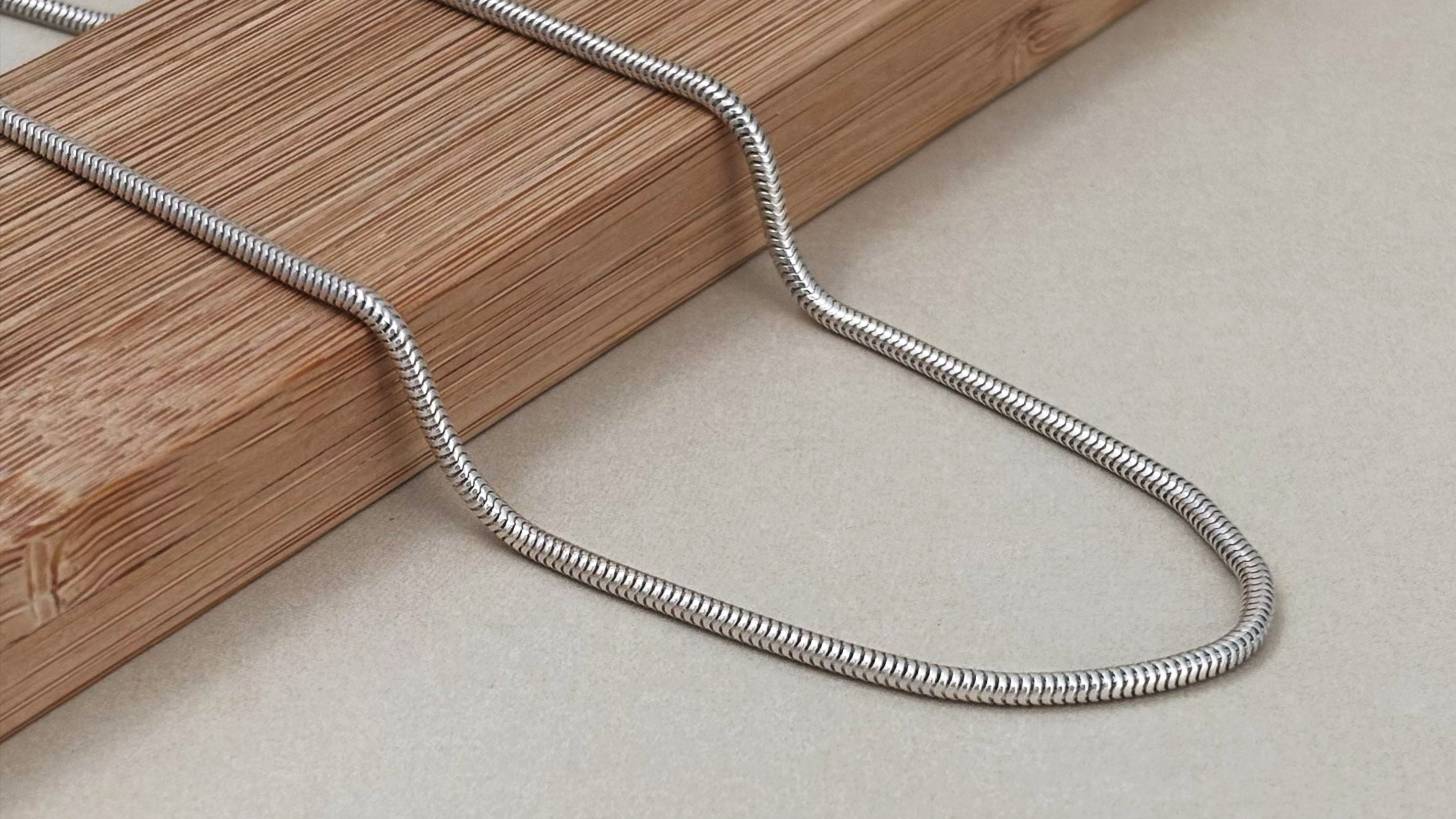 Ladies Silver Chains
