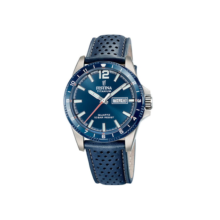 Festina Titanium, Blue Dial Watch