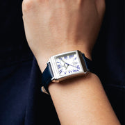 Festina On The Square Stainless And Leather Watch