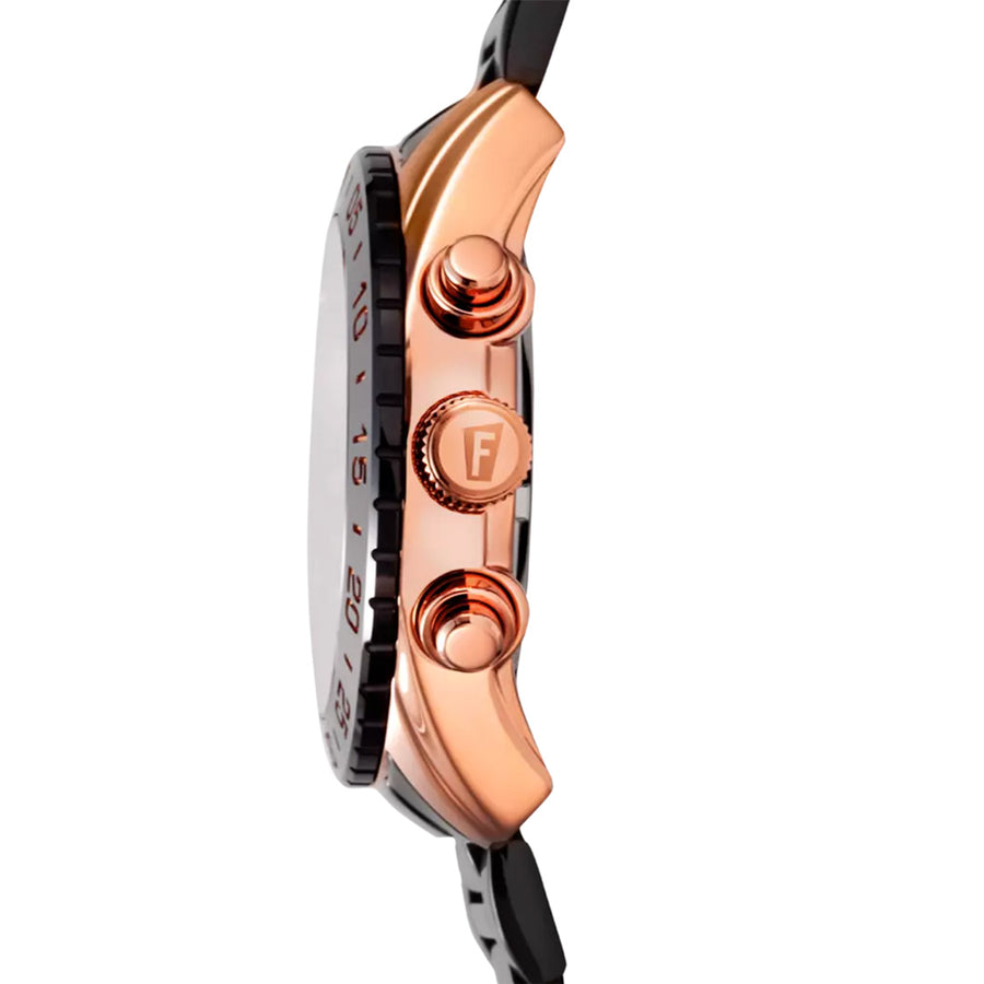 Festina Men's Black Steel, Ceramic Watch