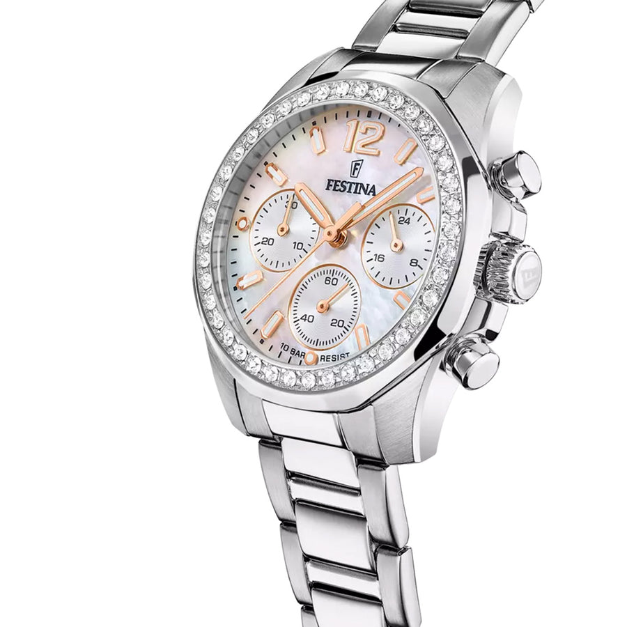 Festina Women's Mother of Pearl Watch