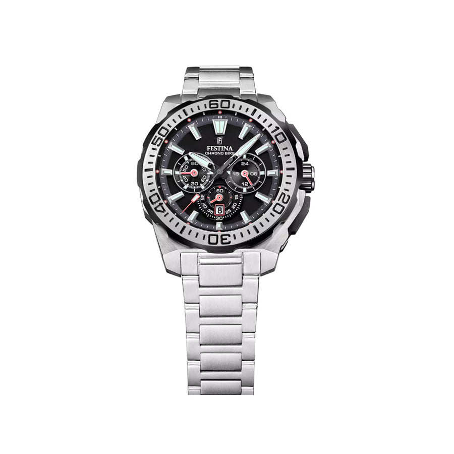 Festina Men's Black Chrono Bike Watch