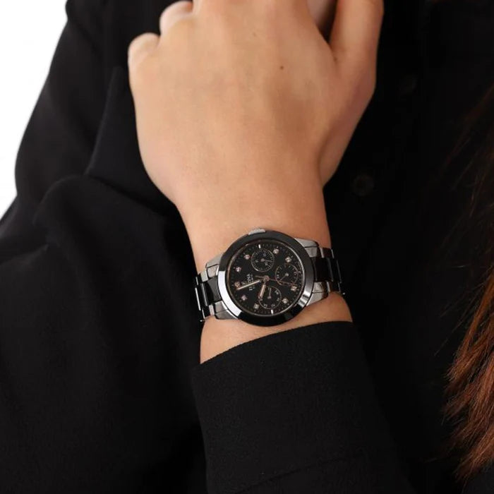 Festina Black Ceramic Watch
