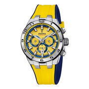 Festina Chrono Bike Stainless Yellow Watch