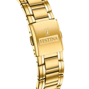 Festina Gold Stainless Waterproof Watch