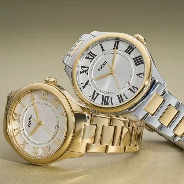 Fossil Gilmore Date Two-Tone Stainless Steel Watch