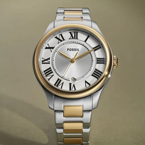 Fossil Gilmore Date Two-Tone Stainless Steel Watch