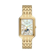 Fossil Raquel Sun Moon Multifunction Gold-Tone Stainless Steel Watch
