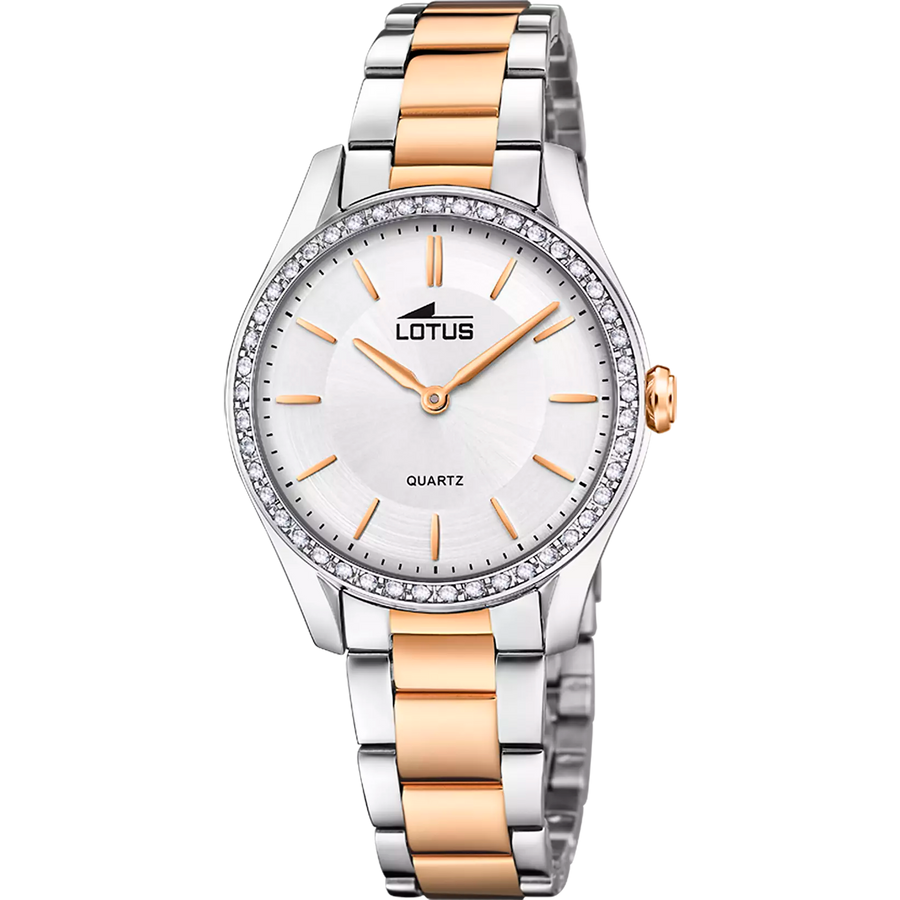 Lotus Women's Grey Silver Bliss Stainless Steel Watch